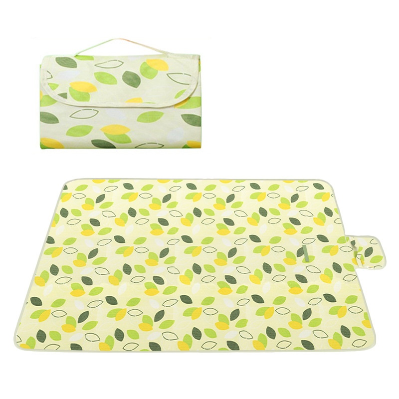 Outdoor Rug Waterproof - เสื่อปิกนิกขนาดใหญ่พิเศษ 200x200 ซม. กันน้ำ กันทราย ผ้าห่มชายหาด