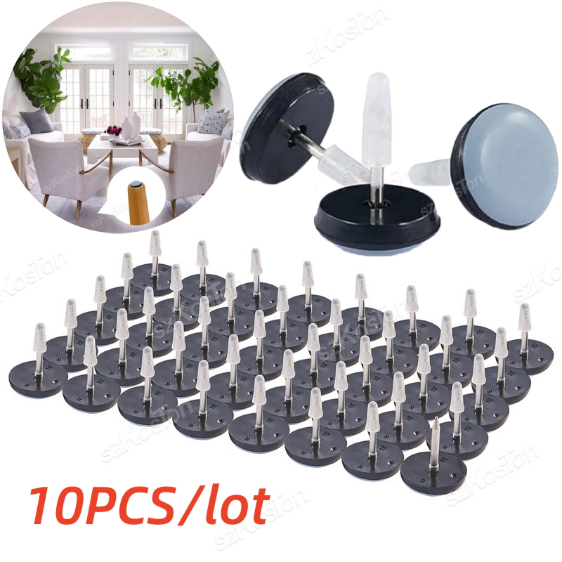 Outdoor Furniture Glider - 10pcs เล็บบนเฟอร์นิเจอร์ Glides Pads เฟอร์นิเจอร์ในครัวเรือน Sliders