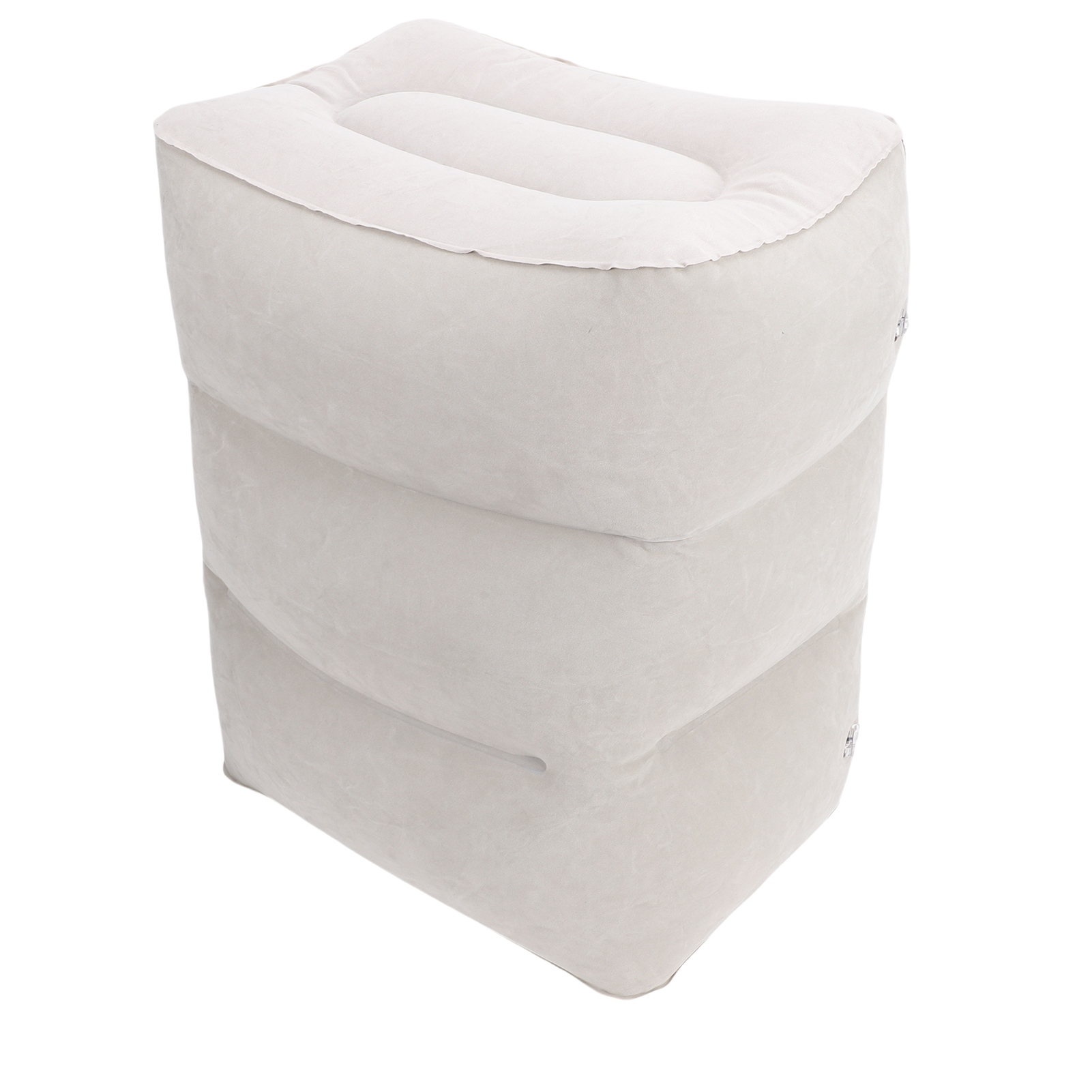 Outdoor Furniture Cushions - หมอนรองขาแบบเป่าลมสำหรับเด็กเล็ก ปรับระดับได้ 3 ชั้น หมอนรองขาสำหรับเดินทางบนเครื่องบิน อุปกรณ์จำเป็นสำหรับการเดินทาง