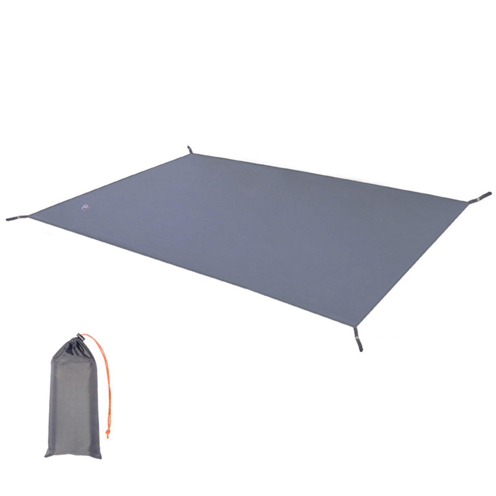Outdoor Rug Waterproof - แผ่นรองเต็นท์กันน้ำแบบพกพา 1 ชิ้น ผ้าใบคลุมชายหาด ผ้าใบคลุมสำหรับตั้งแคมป์ เดินป่า