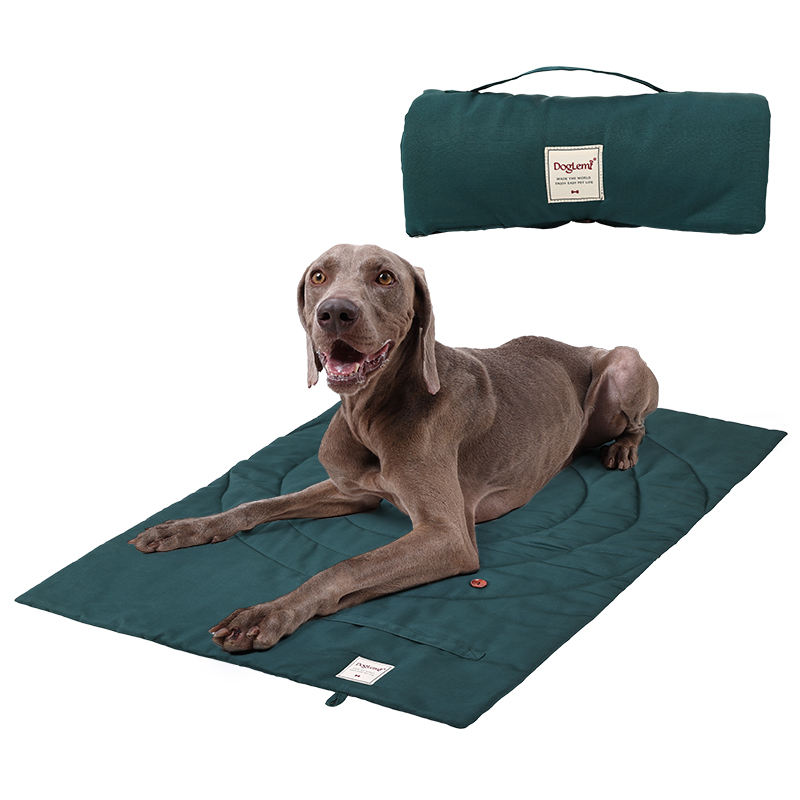 Outdoor Rug Waterproof - เสื่อสัตว์เลี้ยงแบบพกพาพับได้อุปกรณ์สำหรับสัตว์เลี้ยงเตียงสุนัขกันน้ำสำหรับการจัดเก็บกระเป๋าใส่โน๊ตบุ๊คแบบพกพาทำความสะอาดง่ายกรงสุนัขตั้งแคมป์กลางแจ้ง