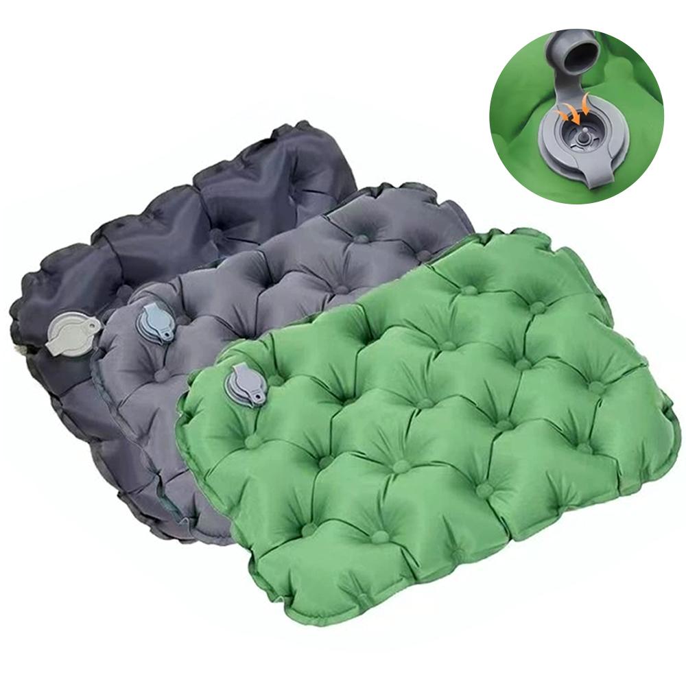 Outdoor Rug Waterproof - เบาะรองนั่งพองลมแบบพกพา สำหรับตั้งแคมป์กลางแจ้ง น้ำหนักเบา สำหรับการเดินทาง กันความชื้น กันน้ำ