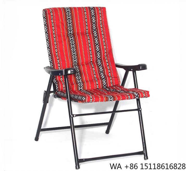 Outdoor Furniture In - เก้าอี้สนามพับได้สำหรับตั้งแคมป์ ขายส่งจากโรงงาน ผลิตจากเหล็ก พกพาสะดวก ปรับแต่งสีและดีไซน์ได้ เหมาะสำหรับโรงแรมและคลังสินค้า