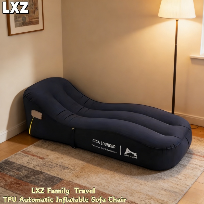 Outdoor Furniture Cushions - เก้าอี้เป่าลมอัตโนมัติ TPU, โซฟาเป่าลมพกพาสำหรับตั้งแคมป์กลางแจ้ง ชาร์จ USB ได้