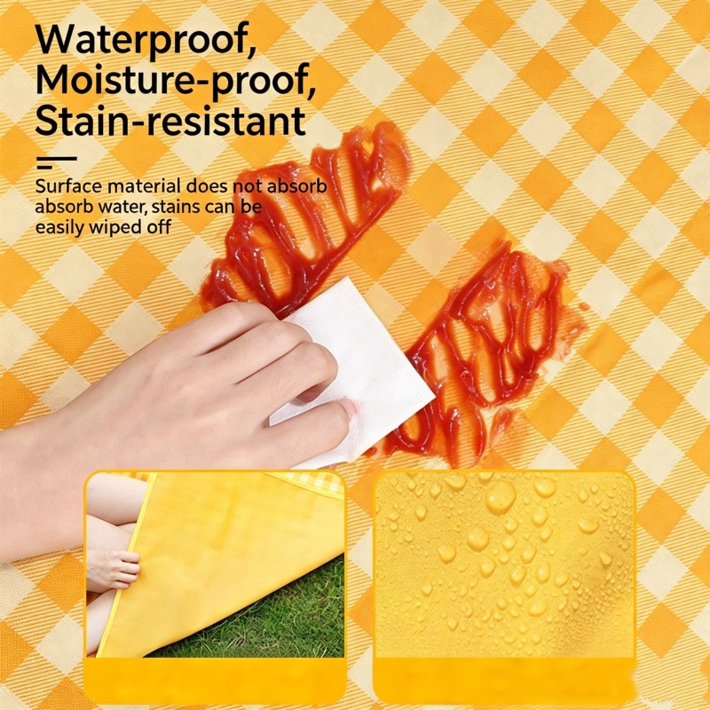 เสื่อปิกนิกขนาดใหญ่พิเศษ 200x2 - Outdoor Rug Waterproof บทวิจารณ์และราคา