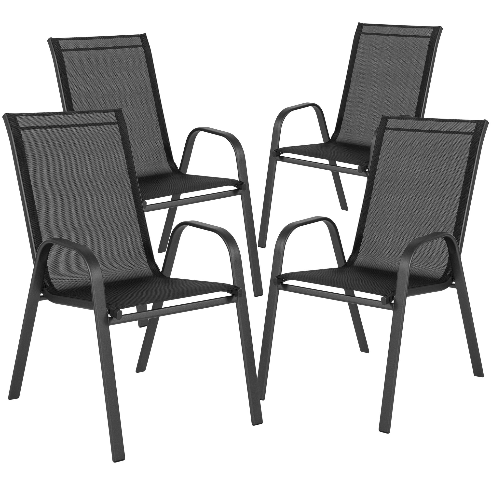 โลหะชุดเก้าอี้กลางแจ้งSTACKABL - Outdoor Furniture On Sale บทวิจารณ์และราคา