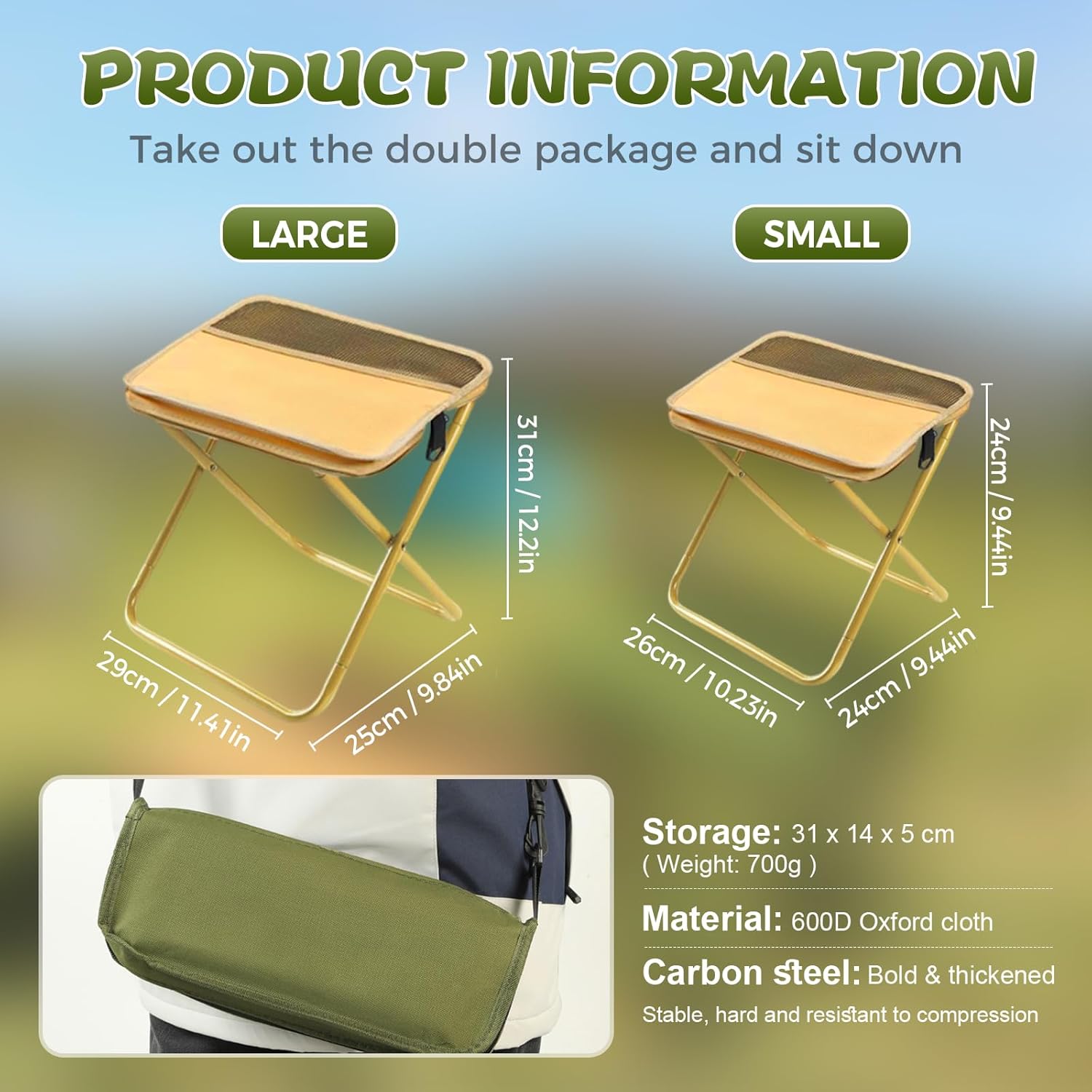เก้าอี้พับพกพาสำหรับตั้งแคมป์  - Outdoor Furniture Rocking Chair บทวิจารณ์และราคา