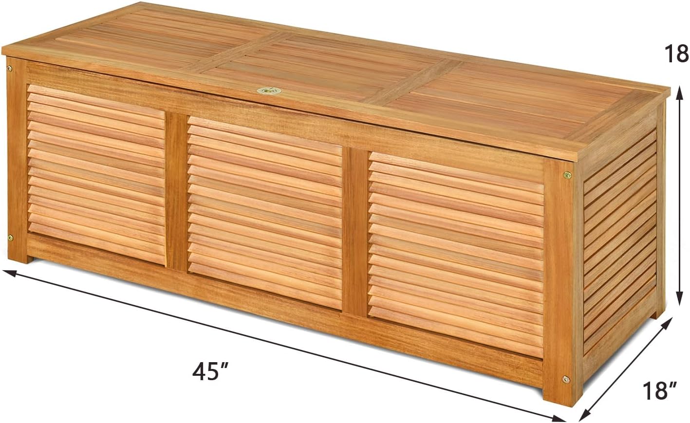 กล่องเก็บของไม้กระถินณรงค์, ม้ - Garden Storage Box บทวิจารณ์และราคา