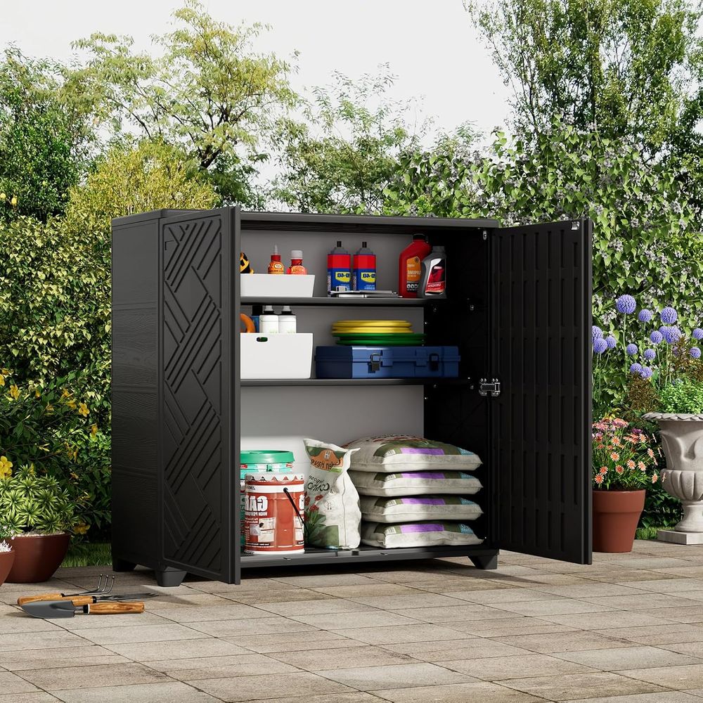 ตู้เก็บของในร่ม/กลางแจ้ง กันน้ - Garden Storage Box บทวิจารณ์และราคา