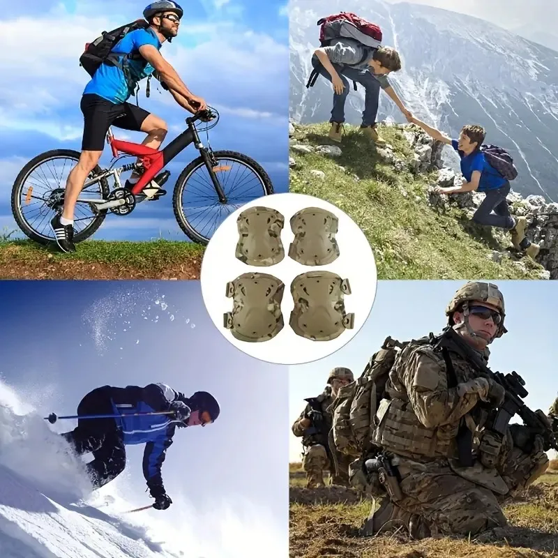 ยุทธวิธีเข่าPadข้อศอกCSทหารPro - Outdoor Furniture Pads บทวิจารณ์และราคา