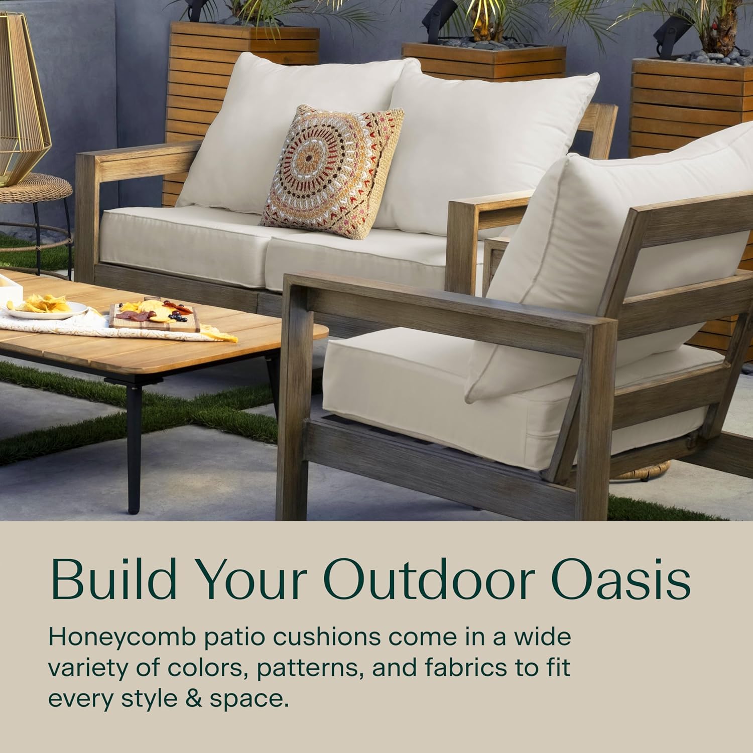 เฟอร์นิเจอร์ลานกลางแจ้ง สีโบนโ - Outdoor Furniture In บทวิจารณ์และราคา