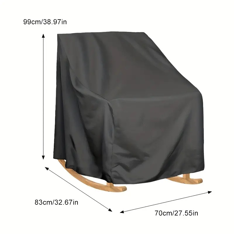 ผ้าคลุมเก้าอี้โยกกลางแจ้งแบบผ้ - Outdoor Furniture Rocking Chair บทวิจารณ์และราคา