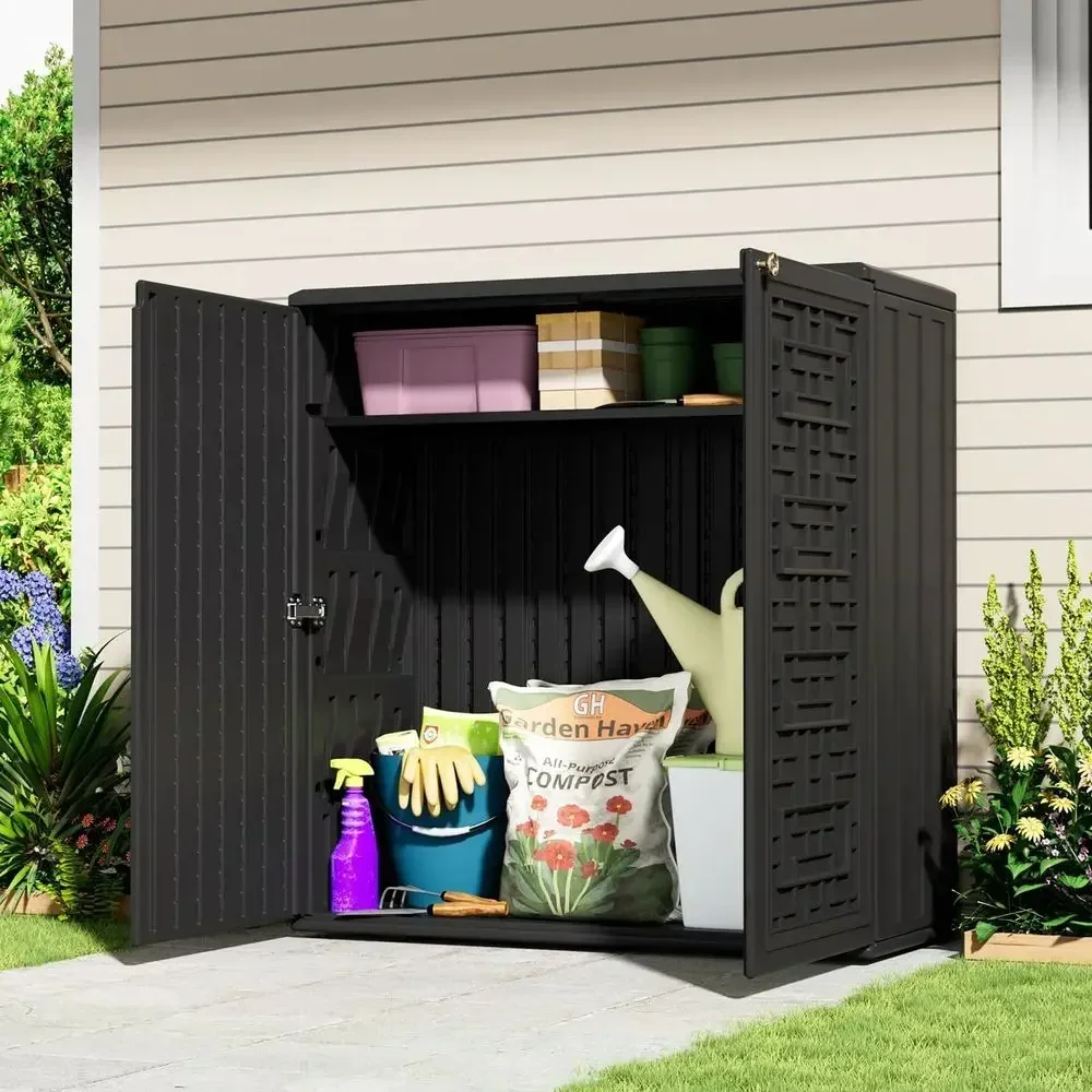 ตู้เก็บของกลางแจ้งกันน้ำทำจากเ - Garden Storage Box บทวิจารณ์และราคา