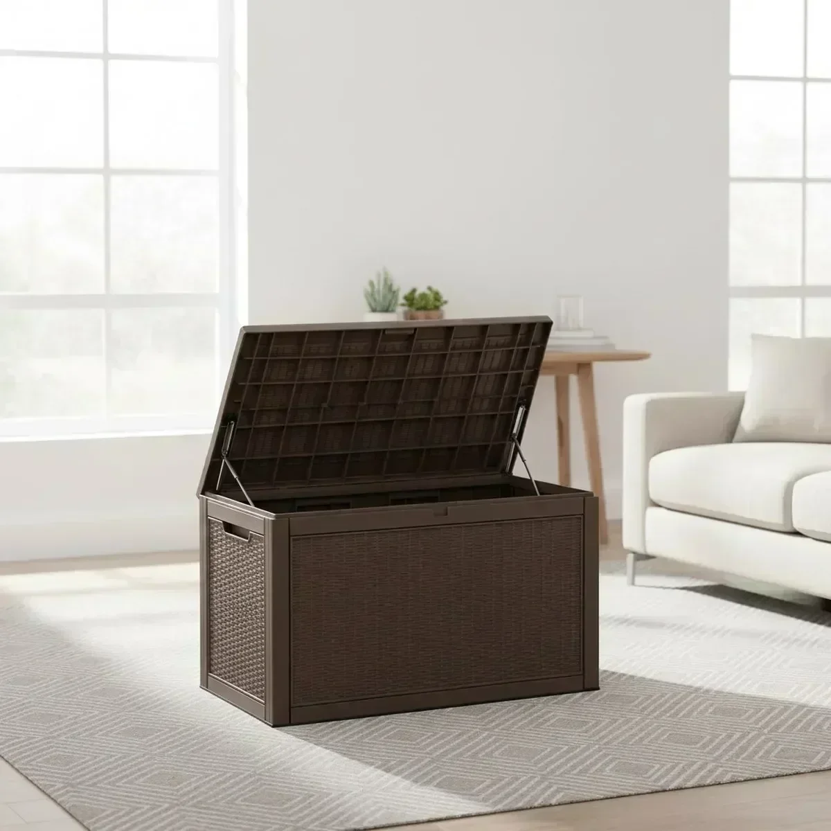 ม้านั่งเก็บของกลางแจ้งขนาดใหญ่ - Outdoor Furniture Cushions บทวิจารณ์และราคา