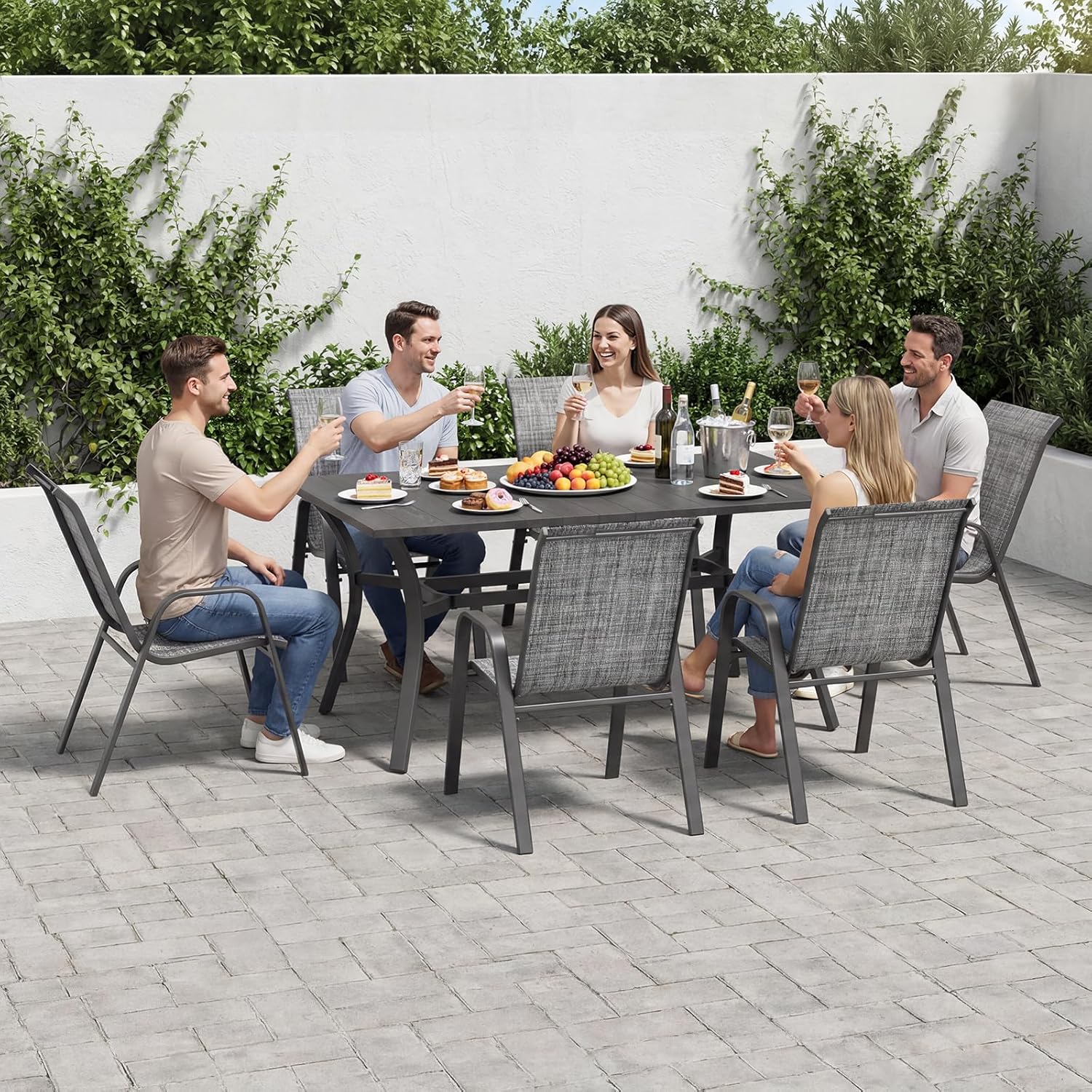 ชุดเก้าอี้รับประทานอาหารกลางแจ - Outdoor Furniture On Sale บทวิจารณ์และราคา